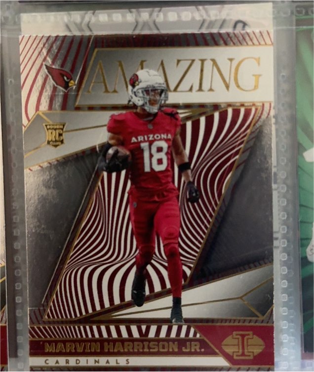 2024 Panini Illusions - Amazing #3 Marvin Harrison Jr. — front