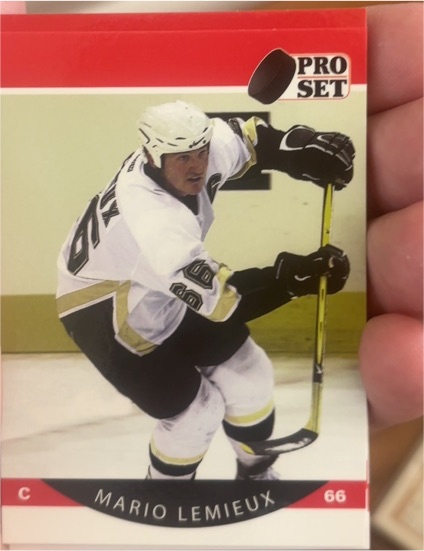 2021 Pro Set Hockey #PS06 Mario Lemieux — front