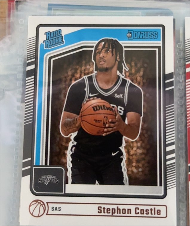 2024-25 Panini Donruss #244 Stephon Castle — front
