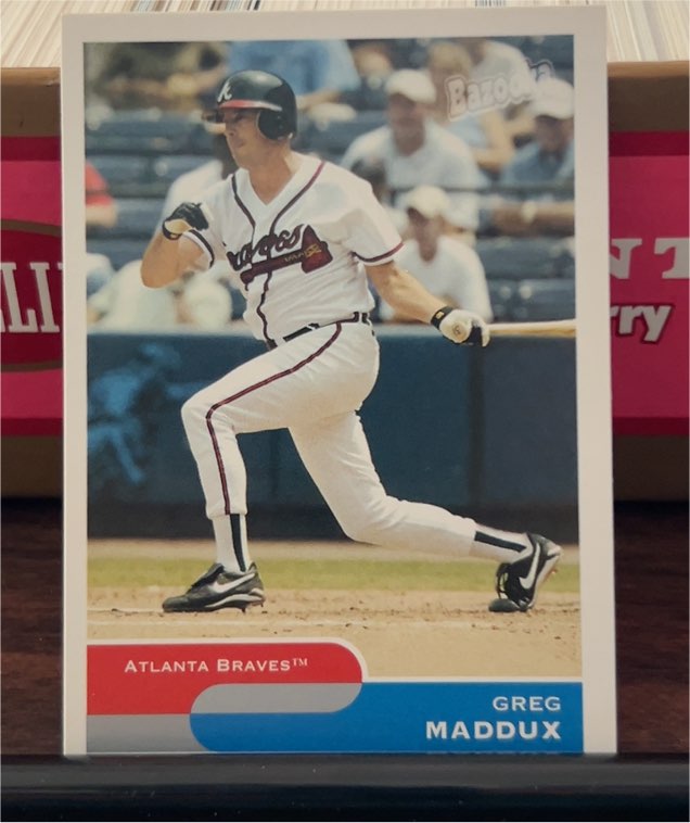 2004 Topps Bazooka #93 Greg Maddux — front