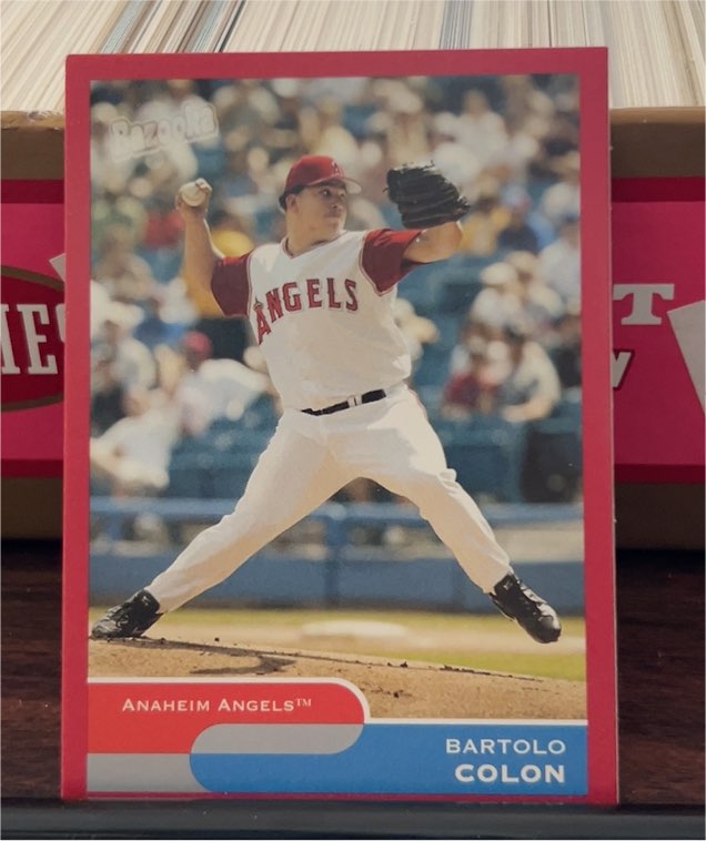 2004 Topps Bazooka #114 Bartolo Colon — front