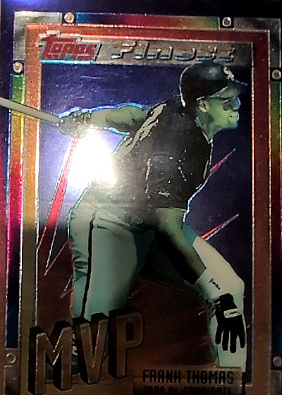 1994 Topps Traded Finest Inserts #7 Frank Thomas — front