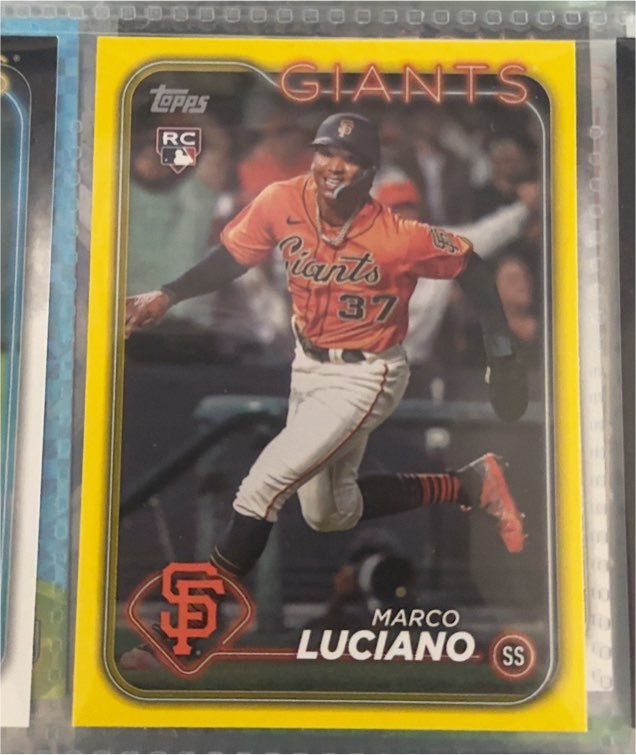 2024 Topps Series 1 #232 Marco Luciano — front