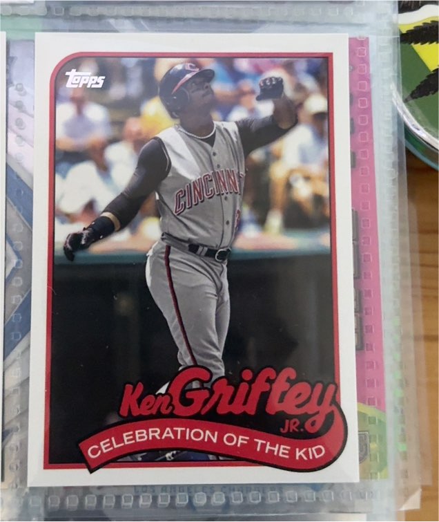 2024 Topps Series 1 #KID-20 Ken Griffey Jr. Celebration of The Kid Reds — front