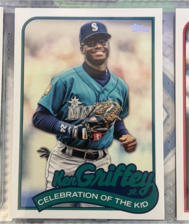 2024 Topps Series 1 #KID-14 Ken Griffey Jr. Celebration of The Kid — front