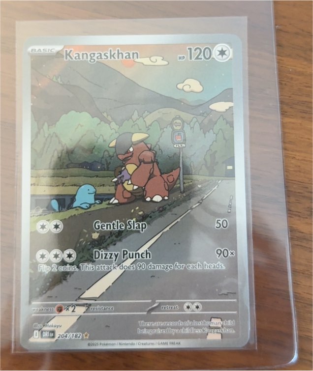 2025 Pokémon SV10 #204 Kangaskhan — front