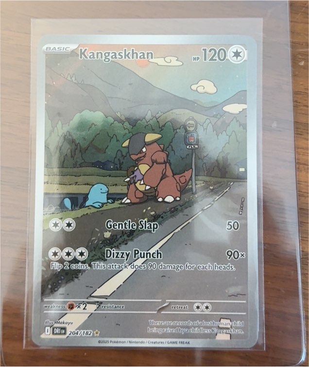 2025 Pokémon SV10: Destined Rivals #204 Kangaskhan — front