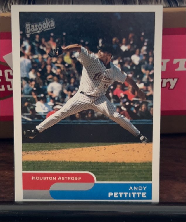 2004 Topps Bazooka Andy Pettitte — front