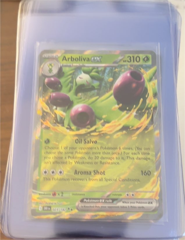 2023 Pokémon TCG Destined Rivals #023 Arboliva ex — front