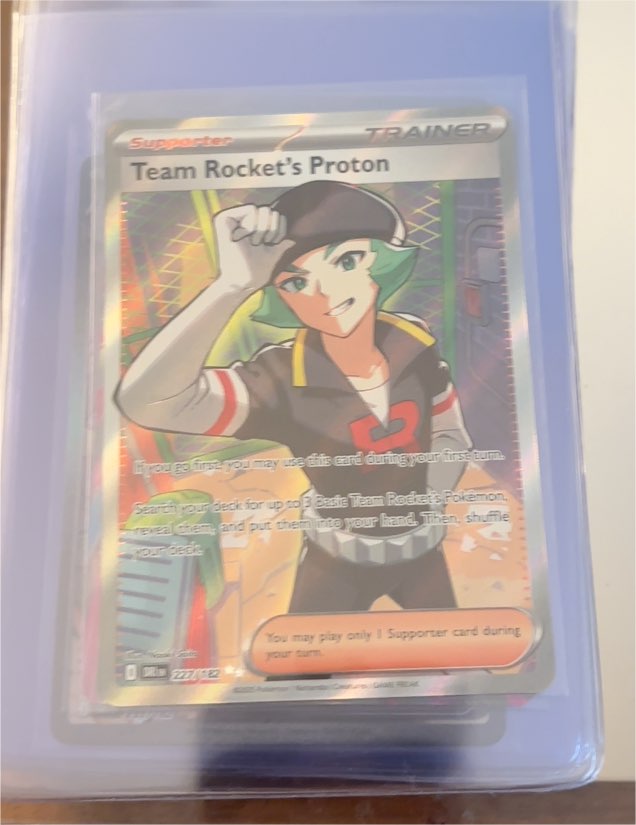 2023 Pokémon TCG SV10 Destined Rivals #227 Team Rocket's Proton — front