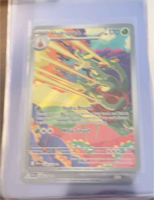 2023 Pokémon SWSH Destined Rivals #188 Hydrapple Illustration Rare — front