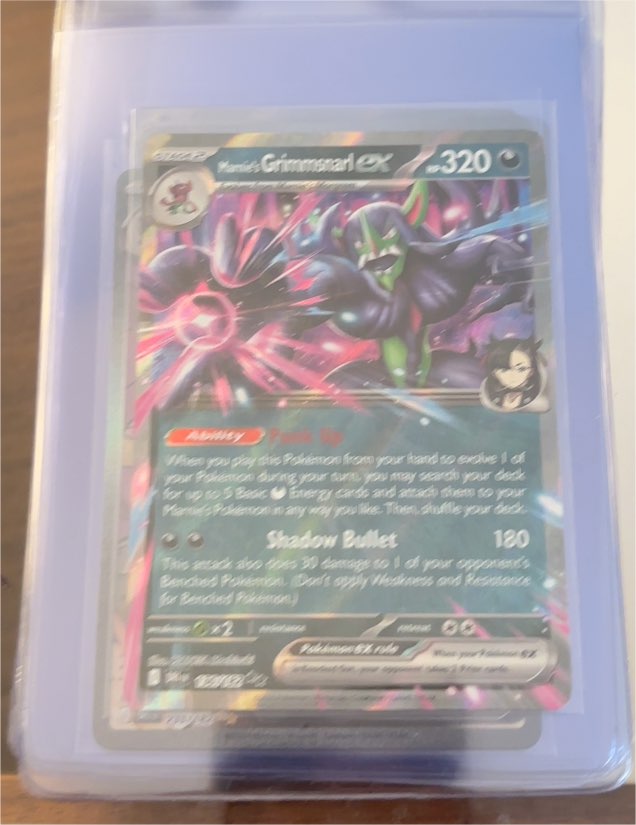 Marnie's Grimmsnarl ex 136/182 — front