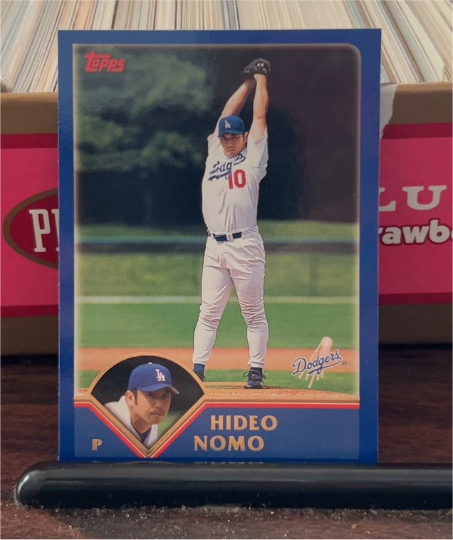 2003 Topps #93 Hideo Nomo — front
