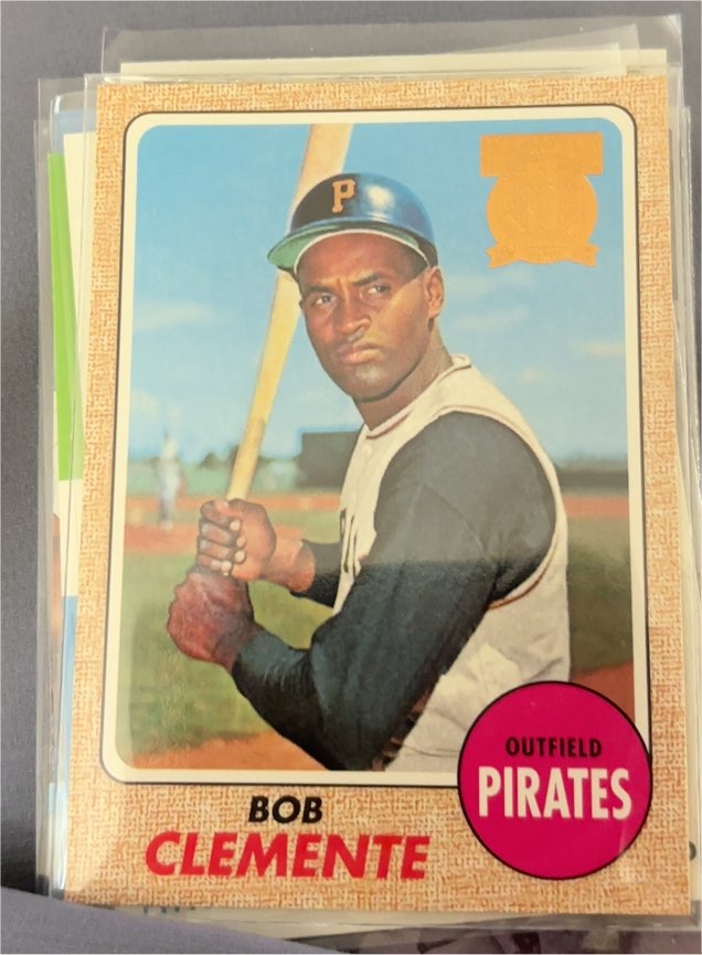 1968 Topps #150 Roberto Clemente — front
