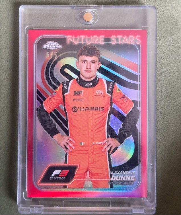 2024 Topps Chrome Formula 1 Future Stars #51 Alexander Dunne — front