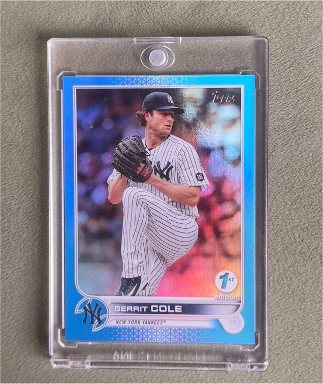 2022 Topps Chrome #179 Gerrit Cole — front