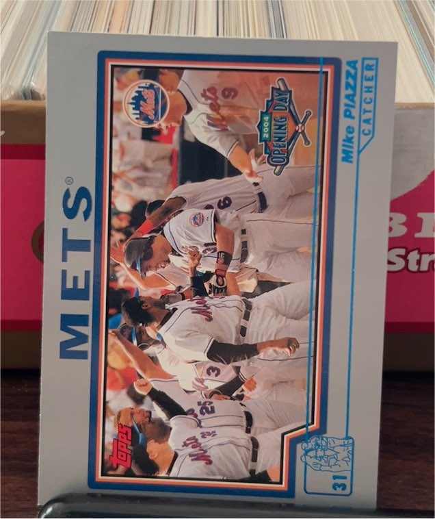 2004 Topps Opening Day #31 Mike Piazza — front