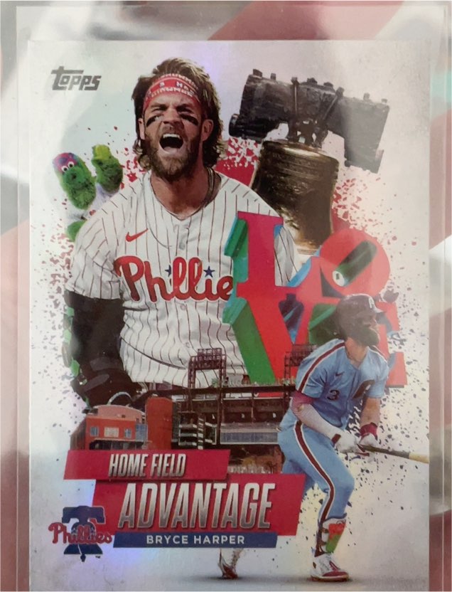 2025 Topps Series 1 #HA-4 Bryce Harper — front