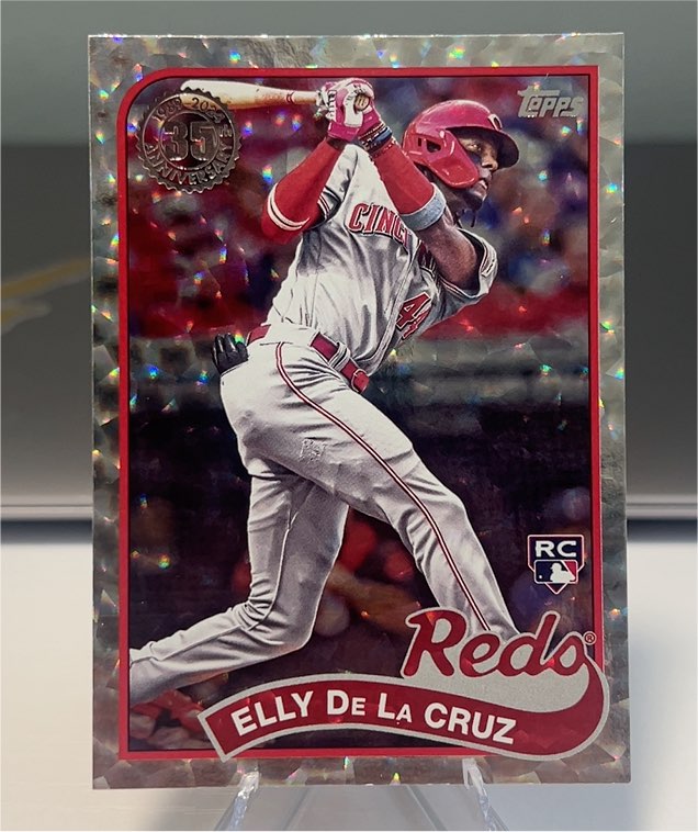 2024 Topps Series 2 1989 Topps Foilboard #89B2-34 Elly De La Cruz — front