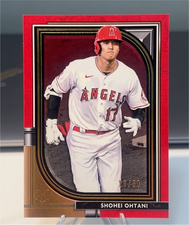 2021 Topps Museum Collection #71 Shohei Ohtani — front