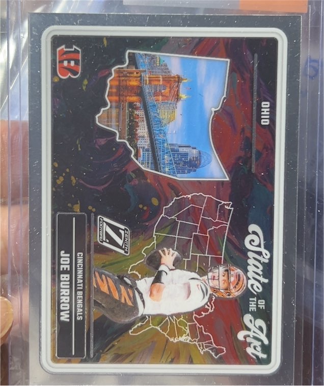 2024 Panini Zenith #3 Joe Burrow State of the Art — front