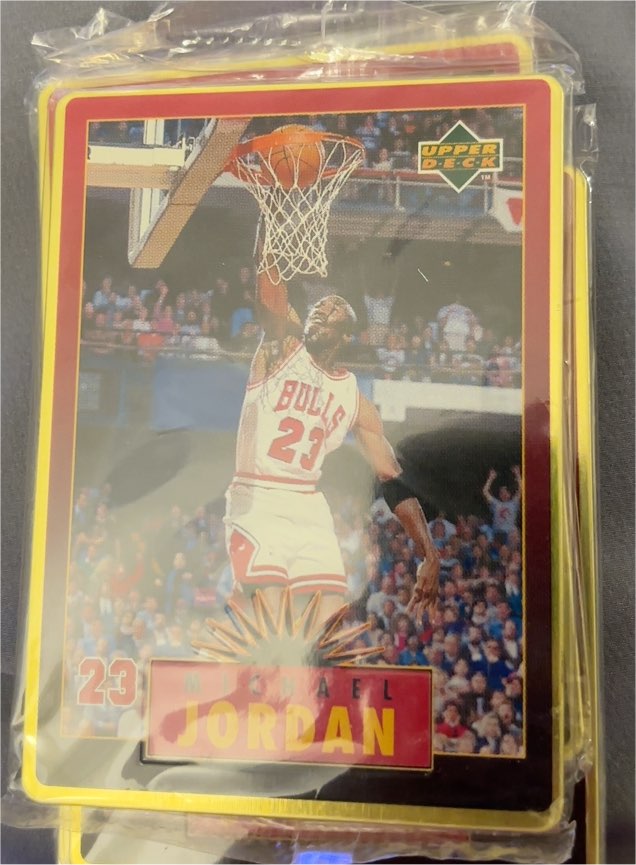 1996 Upper Deck Metal #3 Michael Jordan — front