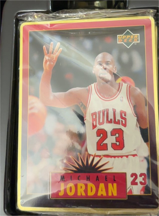 1996 Upper Deck Metal #5 Michael Jordan — front