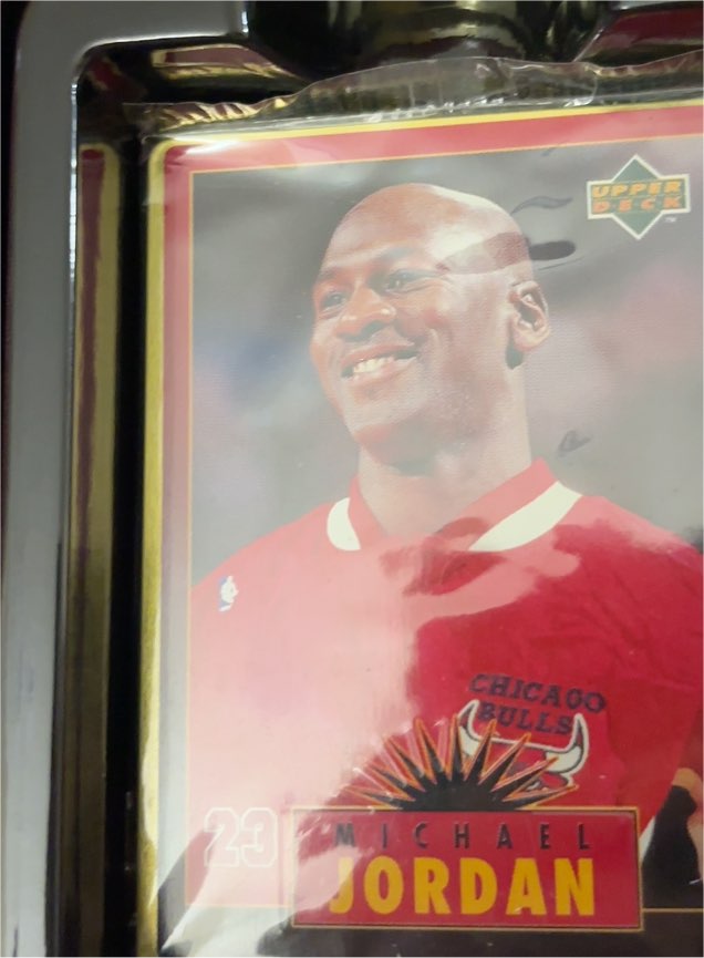 1996 Upper Deck #1 Michael Jordan — front