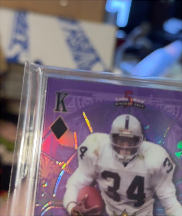 2023 Wild Card 5 Card Draw Bo Jackson King of Diamonds — front