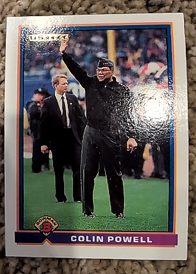 1991 Bowman #533 Colin Powell — front