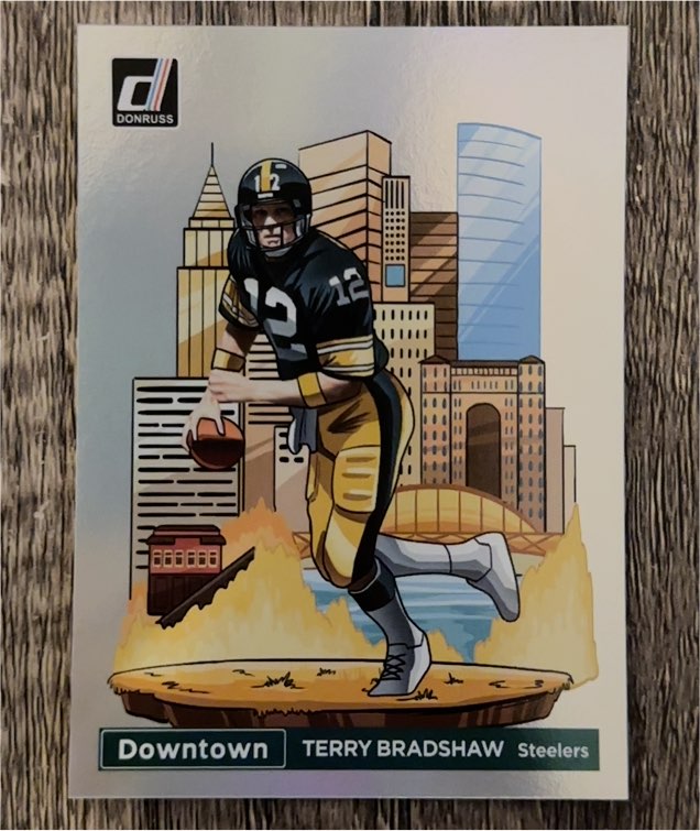 2024 Panini Donruss #10 Terry Bradshaw Downtown — front