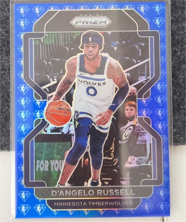 2021-22 Panini Prizm #52 D'Angelo Russell — front