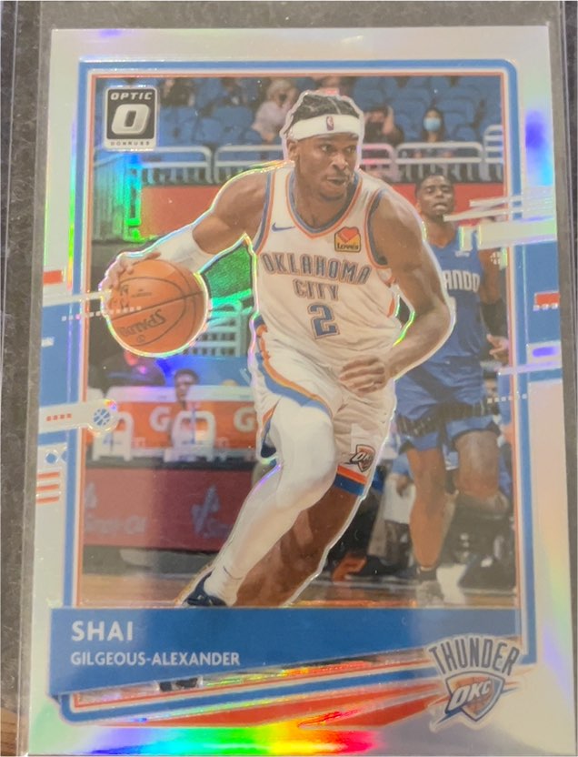 2020-21 Donruss Optic #143 Shai Gilgeous-Alexander — front