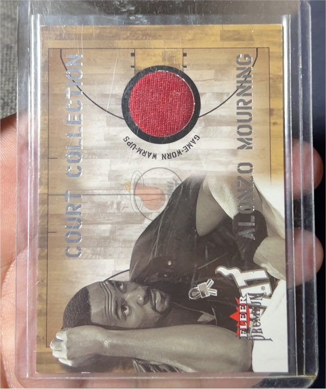 2002-03 Fleer Premium Court Collection #6 Alonzo Mourning — front