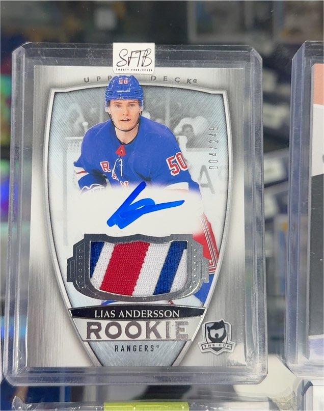 2018-19 Upper Deck The Cup #004 Lias Andersson — front