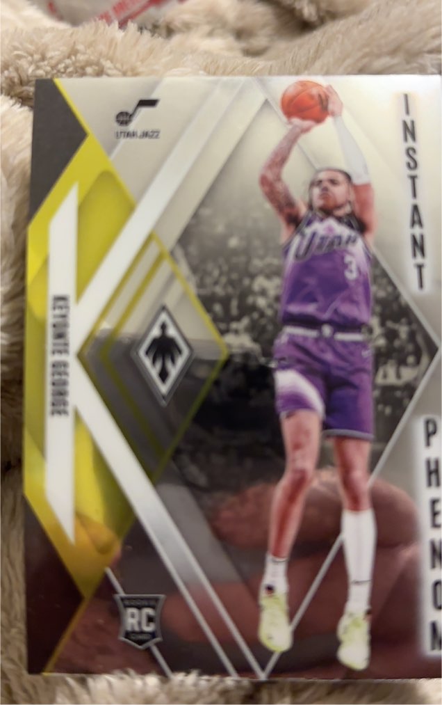 2023-24 Panini Phoenix Instant Phenom #5 Keyonte George — front