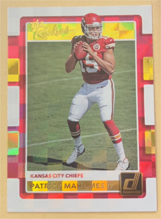 2017 Donruss The Rookies #7 Patrick Mahomes II — front