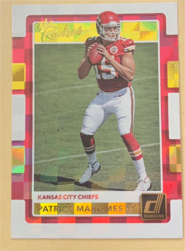 2017 Donruss The Rookies #7 Patrick Mahomes II — front