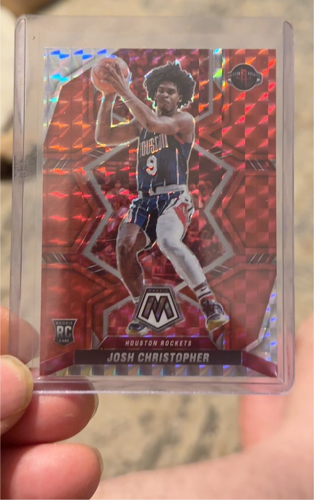 2021-22 Panini Mosaic #224 Josh Christopher — front
