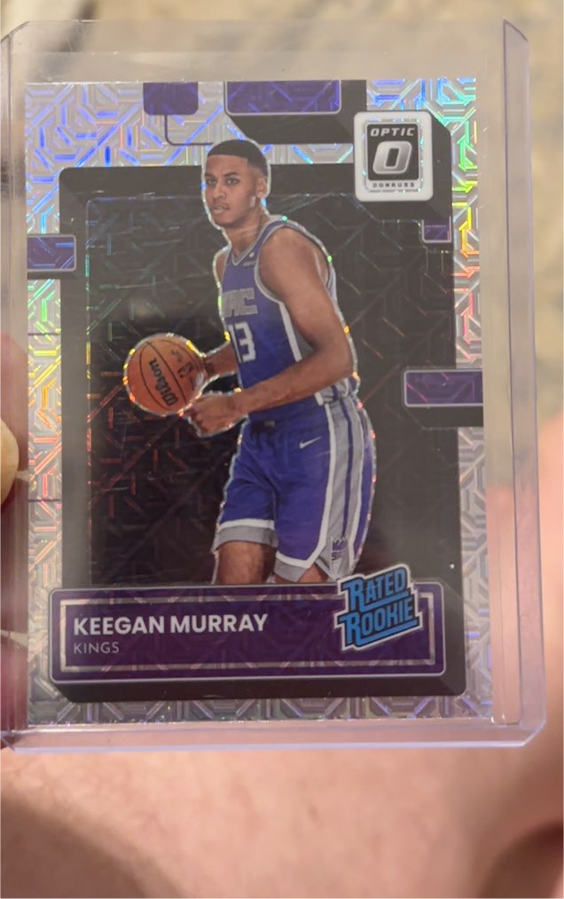 2022-23 Donruss Optic #214 Keegan Murray — front