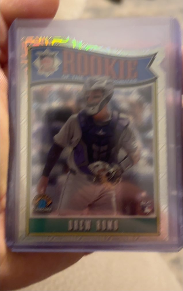2025 Bowman Chrome Rookie of the Year Favorites Mojo Refractor Jace Jung — front