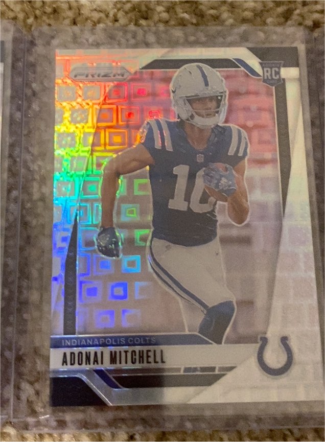 2024 Panini Prizm #303 Adonai Mitchell — front