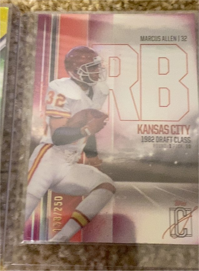 2024 Topps Signature Class #24 Marcus Allen — front