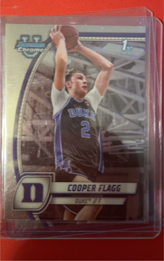 2024 Bowman Chrome University #16 Cooper Flagg — front
