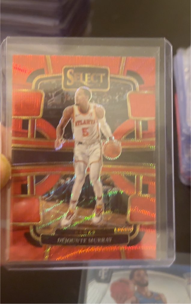 2023-24 Panini Select #27 Dejounte Murray — front