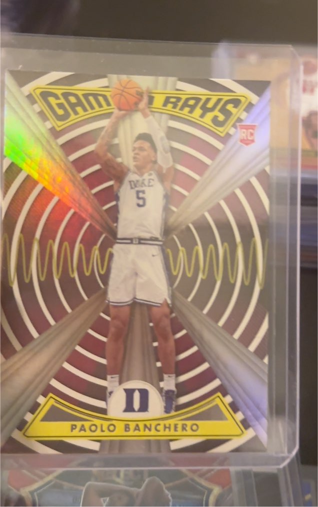 2022-23 Panini Chronicles Draft Picks Gamma Rays #ZG-PAO Paolo Banchero — front