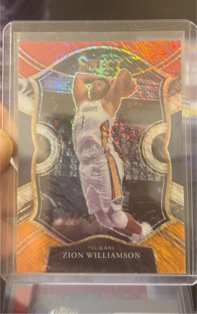 2020-21 Panini Select #1 Zion Williamson — front