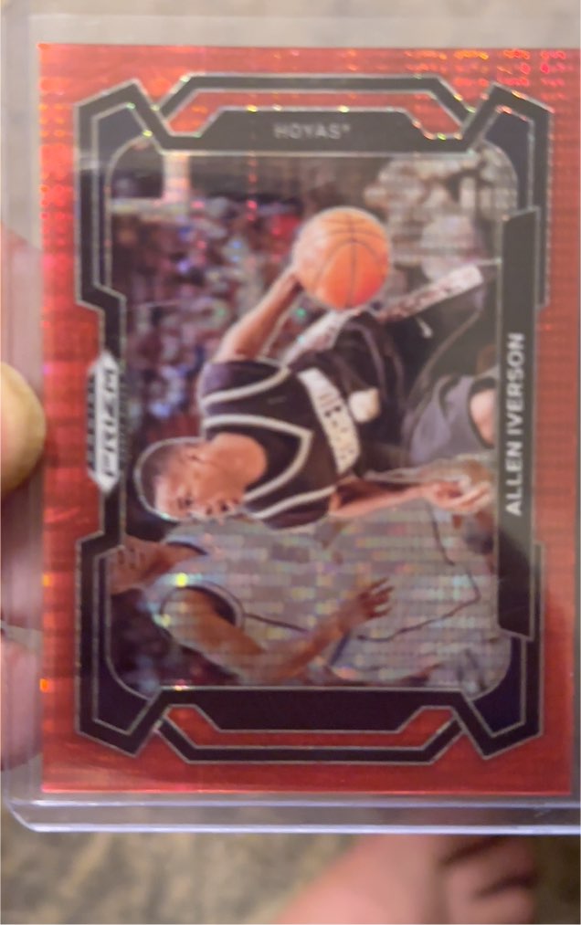 2023-24 Panini Prizm Draft Picks #70 Allen Iverson — front