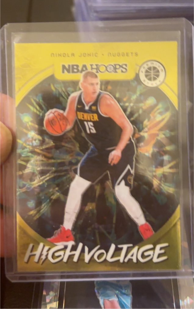 2019-20 Panini NBA Hoops Premium Stock #22 Nikola Jokic — front