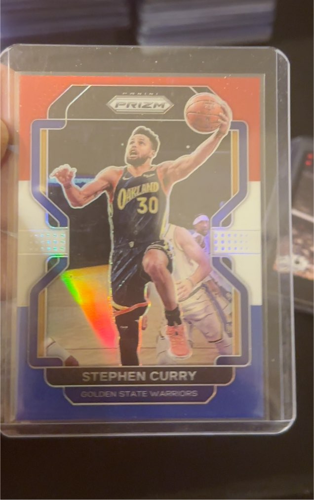 2021-22 Panini Prizm #154 Stephen Curry — front
